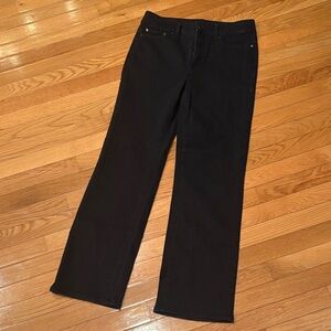 Talbots Women's Classic Black Straight Leg Jeans